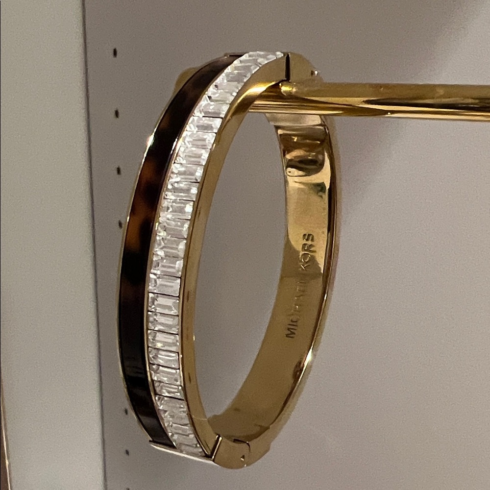 Michael Kors Gold and Tortoise Bracelet - Picture 7 of 7